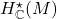 H^\star_\mathbb{C}(M)
