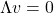 \Lambda v = 0