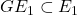 GE_1\subset E_1