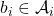 b_i\in \mathcal{A}_i