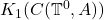 K_1(C( \mathbb{T}^0 , A))