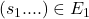 (s_1....)\in E_1