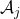 \mathcal{A}_j