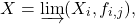 \[X = \varinjlim (X_i, f_{i, j}),\]