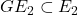 GE_2\subset E_2