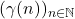 (\gamma(n))_{n \in \N}