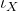 \iota_X