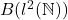 B(l^2(\N))
