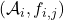 (\mathcal{A}_i, f_{i, j})