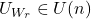 U_{W_r}\in U(n)
