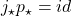 j_\star p_\star = id