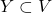 Y\subset V