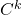 C^k
