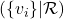 (\{ v_i \} | \mathcal{R})